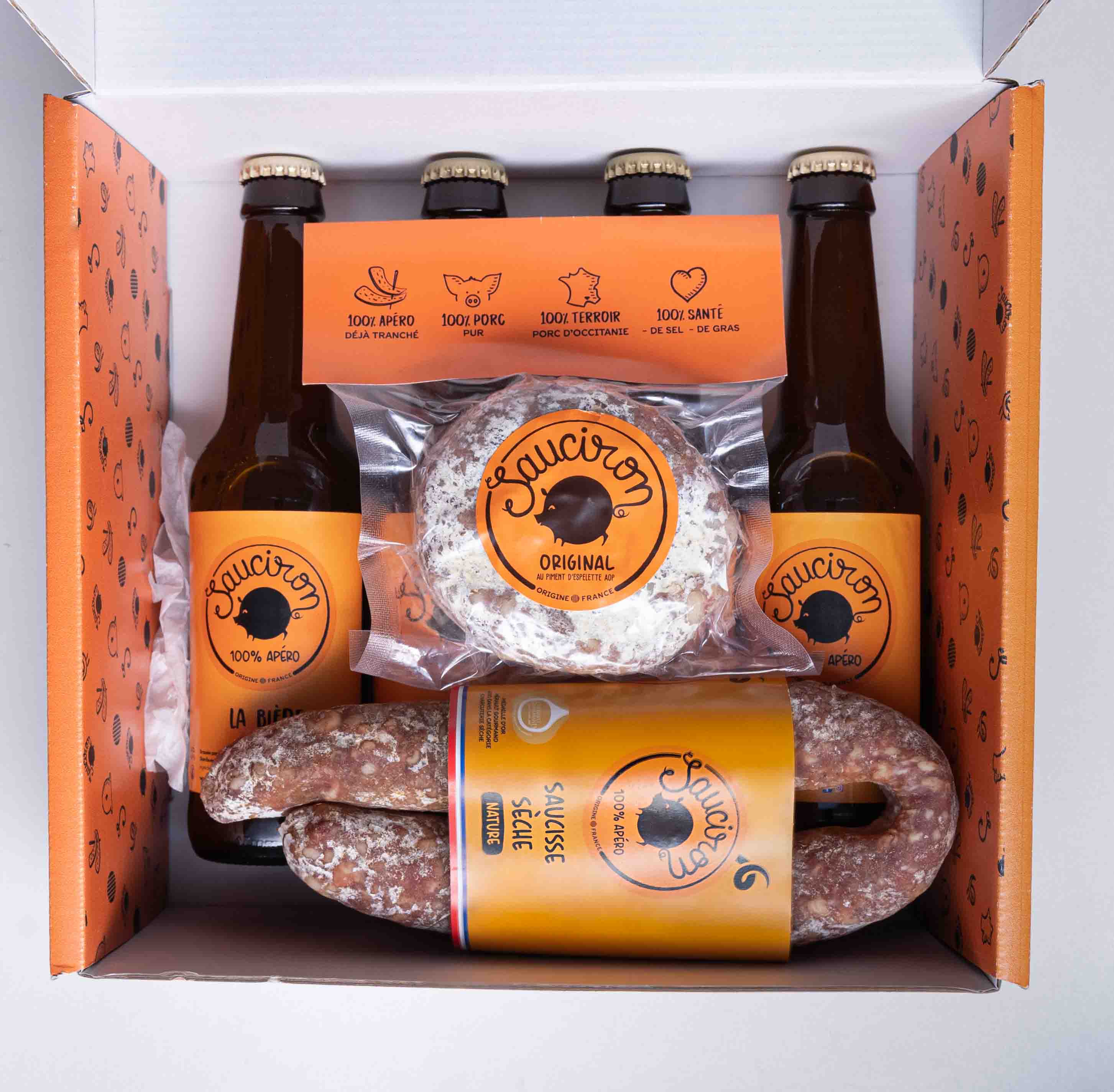 coffret apéro artisanal 4 personnes